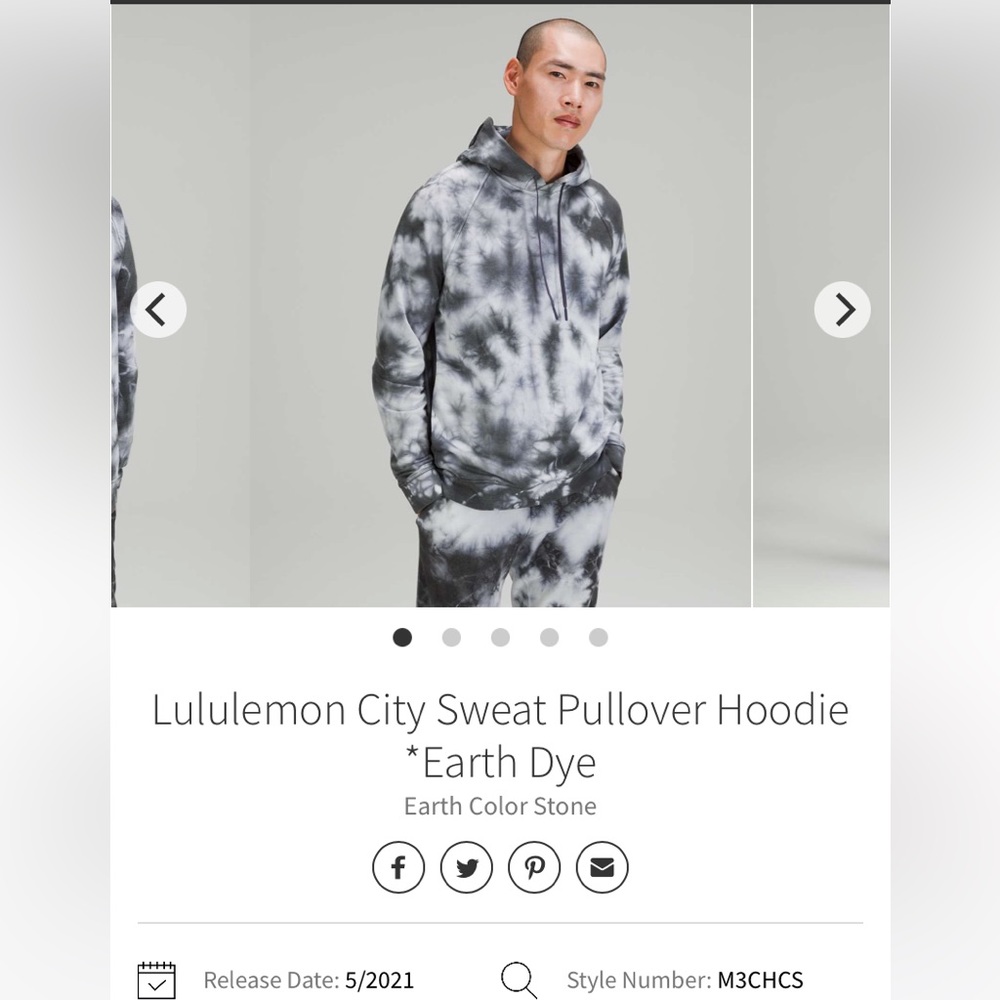 Lululemon City sweat pullover hoodie